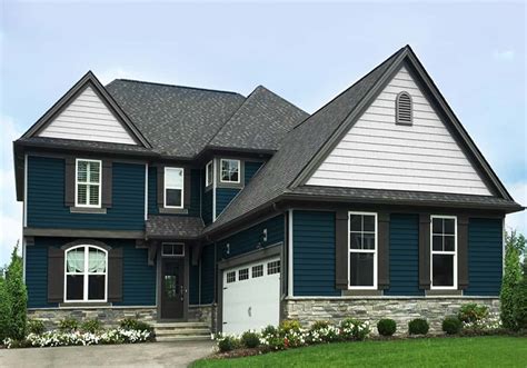 blue green metal siding for houses|houses with blue vinyl siding.